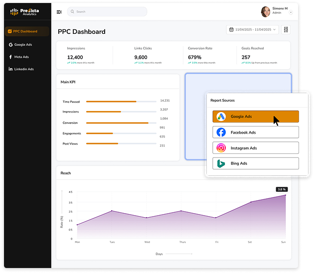 PPC reporting tool